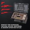 AC ALLENAllen Company Universal Gun Cleaning Kit & Tool Box – Rifle, Shotgun and Handgun, 65-Pieces (70540)(Black/Grey)