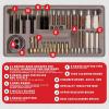 AC ALLENAllen Company Universal Gun Cleaning Kit & Tool Box – Rifle, Shotgun and Handgun, 65-Pieces (70540)(Black/Grey)