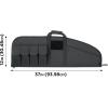 Allen Combat Tactical Rifle Case, Black(37″)