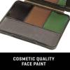 Allen Company – Camo Face Paint Set, Stick and Liquid (Black, Brown, Olive / Grey)(Face Paint Palette 2019)