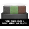 Allen Company – Camo Face Paint Set, Stick and Liquid (Black, Brown, Olive / Grey)(Face Paint Stick)