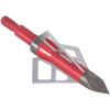 Allen Company – Photon Hunting Broadhead, 1.125 inches Cutting Diameter (100/125 Grain) – Aluminum Ferrule, Stout .032 inch Thick Stainless Steel Blades, Carbon Steel Chisle Tip(125 Gra”)