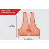 Allen Company Adult Blaze Orange Mesh Hunting Vest with a Front-Tie Closure – High-Visibility Saftey Gear for Men and Women – Fits over Clothes and Jacket – One size