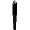 Allen Company Archery Bullet Points – Soft Arrow Tips for Target Practice – Screw-On Design – Reduces Wear and Tear on Targets – Multiple Sizes/Grain – 12-Pack – Black(17/64 Inch – 100 Gra”)