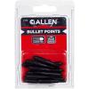Allen Company Archery Bullet Points – Soft Arrow Tips for Target Practice – Screw-On Design – Reduces Wear and Tear on Targets – Multiple Sizes/Grain – 12-Pack – Black(17/64 Inch – 100 Gra”)