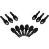 Allen Company Archery Bullet Points – Soft Arrow Tips for Target Practice – Screw-On Design – Reduces Wear and Tear on Targets – Multiple Sizes/Grain – 12-Pack – Black(11/32 Inch – 100 Gra”)