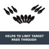 Allen Company Archery Bullet Points – Soft Arrow Tips for Target Practice – Screw-On Design – Reduces Wear and Tear on Targets – Multiple Sizes/Grain – 12-Pack – Black(9/32 Inch – 85 Gra”)