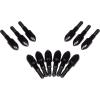 Allen Company Archery Bullet Points – Soft Arrow Tips for Target Practice – Screw-On Design – Reduces Wear and Tear on Targets – Multiple Sizes/Grain – 12-Pack – Black(9/32 Inch – 100 Gra”)