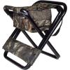 Allen Company Camouflage Folding Hunting Stool with Back and Storage – Strong Steel Legs – Next G2-14L x16.75W x 29H inches