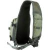 Allen Company Cedar Creek Fly Fishing Sling Pack – Fits up to 4 Tackle/Fly Boxes and Other Accessories – Gray/Lime and Olive Green