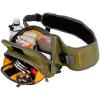 Allen Company Cedar Creek Fly Fishing Sling Pack – Fits up to 4 Tackle/Fly Boxes and Other Accessories – Gray/Lime and Olive Green