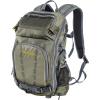 Allen Company Chatfield Compact Fishing Backpack, 12″ L x 6″ W x 15″ H, 17.6 liters, Gray/Lime(Convertible Backpack to Sling Pack)