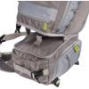 Allen Company Chatfield Compact Fishing Backpack, 12″ L x 6″ W x 15″ H, 17.6 liters, Gray/Lime(Convertible Backpack to Waist Pack)