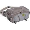 Allen Company Chatfield Compact Fishing Backpack, 12″ L x 6″ W x 15″ H, 17.6 liters, Gray/Lime(Convertible Backpack to Waist Pack)