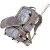 Allen Company Chatfield Compact Fishing Backpack, 12″ L x 6″ W x 15″ H, 17.6 liters, Gray/Lime(Convertible Backpack to Waist Pack)