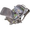 Allen Company Chatfield Compact Fishing Backpack, 12″ L x 6″ W x 15″ H, 17.6 liters, Gray/Lime(Full Size Pack)