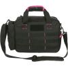 Allen Company Dolores Women’s Compact Shooting Range Bag – Gun Storage Pouches for Handguns, Shooting Glasses, Gloves, Ear Protection, and Other Accessories – Black/Pink – 13″ x 4.5″