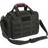Allen Company Dolores Women’s Compact Shooting Range Bag – Gun Storage Pouches for Handguns, Shooting Glasses, Gloves, Ear Protection, and Other Accessories – Black/Pink – 13″ x 4.5″