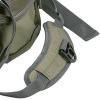 Allen Company Eagle River Lumbar Fly Fishing Pack – Holds 6 Fly Boxes, Zip‑Down Workstation, Waist Bottle Pockets, Durable Outdoor Waist Pack – Gray/Lime and Olive Green(Olive Green)