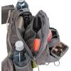 Allen Company Eagle River Lumbar Fly Fishing Pack – Holds 6 Fly Boxes, Zip‑Down Workstation, Waist Bottle Pockets, Durable Outdoor Waist Pack – Gray/Lime and Olive Green(Gray/Lime)