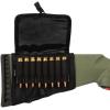 Allen Company Elastic Buttstock Rifle Cartridge Holder – Mossy Oak Break-Up Ammo Carrier with Silent Flap – Hunting Shooting Accessory(Rifle)