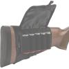 Allen Company Elastic Buttstock Rifle Cartridge Holder – Mossy Oak Break-Up Ammo Carrier with Silent Flap – Hunting Shooting Accessory(Shotgun)