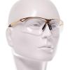 Allen Company Girls with Guns Afire Protective Shooting Safety Glasses, Clear Lenses, Anti-Scratch/Fog/UV Coated, ANSI Z87+ & CE Rated, Gold