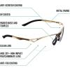 Allen Company Girls with Guns Afire Protective Shooting Safety Glasses, Clear Lenses, Anti-Scratch/Fog/UV Coated, ANSI Z87+ & CE Rated, Gold