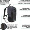 Allen Company Girls with Guns Midnight Deluxe Backpack with Lockable Concealed Carry, Black/Shade Blackout Camo