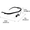 Allen Company Guardian Shooting Safety Glasses, Clear Lenses, ANSI Z87.1+ & CE Rated