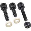 Allen Company Gun Sling Swivel Mounting Hardware, Bolt Action Rifles,Black