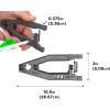Allen Company K’Netix Lumen Bow Square Multitool, 3-in-1 Archery Tool, Gray