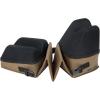 Allen Company Outdoor Shooting Rest Bags – Target Sports Bench Rest with Front & Rear Connected Sand Bag Stand Holders for Gun & Rifle Shooting & Hunting(Coffee)