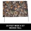 Allen Company Portable Ground Blind for Turkey and Deer Hunting – Outdoor Shooting Gear – Comes with Stakes for Easy Set Up – Realtree Edge Camo – 10″ L x 27″ H