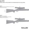 Allen Company Recoil Eraser – Slip-On Shooting Recoil Pad – Shotgun and Rifle Accessories – Black – Small/Medium(Small (Pack of 4))
