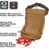 Allen Company Rival Hull Bag & 52 inch Waist Belt, Holds 100 Empty Hulls, Tan, Caramel Brown, One Size, Bags & Range_Trap & Skeet