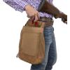 Allen Company Rival Hull Bag & 52 inch Waist Belt, Holds 100 Empty Hulls, Tan, Caramel Brown, One Size, Bags & Range_Trap & Skeet