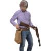 Allen Company Rival Hull Bag & 52 inch Waist Belt, Holds 100 Empty Hulls, Tan, Caramel Brown, One Size, Bags & Range_Trap & Skeet