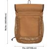 Allen Company Rival Hull Bag & 52 inch Waist Belt, Holds 100 Empty Hulls, Tan, Caramel Brown, One Size, Bags & Range_Trap & Skeet