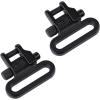 Allen Company Swivel Set for Bolt Action Rifles, fits 1″ Slings , Black
