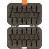 Allen Company Titan Broadhead Box & Caddy – Holds 6 Broadheads with Closed Width Up to 1-3/8″ – Outdoor Storage for Bow, Compound Bow, Crossbow Accessories – Gray/Orange(Gray/Orange)