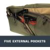 Allen Company Titan Copperhead Crossbow Case – Tricot Design – Fits 15-Inch Scoped Narrow Limb Crossbows – Pockets for Bolts, Quivers, and Other Archery Accessories – Olive/Tan – 38″ x 16″