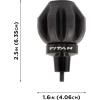 Allen Company Titan Crossbow Bolt De-Cocking Head, Standard Arrow Threads, Black