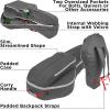 Allen Company Titan Krait Crossbow Case – Soft-Shell Design – Fits Scoped Narrow Limb Crossbows – Oversized Pockets for Bolts, Quivers, and More – Gray/Red – 37″ x 19.5″(Titan Krait Crossbow Case  Scoped Narrow Limb Crossbows)