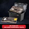 Allen Company Universal Gun Cleaning Kit and Tool Box – Rifle, Shotgun, and Handgun Cleaner – 65-Piece – Firearm Accessories for Men and Women – Care and Maintenance – Black