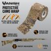 Allen Company Vanish Camo Rifle Wrap – Protective Shotgun Hunting Gun Skin – Reusable and Washable – 2IN by 15FT(Veil Terrain Camo)
