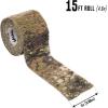 Allen Company Vanish Camo Rifle Wrap – Protective Shotgun Hunting Gun Skin – Reusable and Washable – 2IN by 15FT(Veil Terrain Camo)