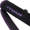 Allen Company Youth Archery Back Arrow Quiver – Compact and Adjustable Sling Design – Ideal Arrow Holder for Young Archers – 19 Inches Long – Fits 14 Arrows(Purple/Black)