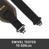 Bullet BakTrak 2-Point Rifle and Shotgun Sling – Rubber Grip with Swivels – Ideal for Hunting and Shooting – Gun Strap(Black/Clay)