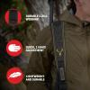 Bullet BakTrak 2-Point Rifle and Shotgun Sling – Rubber Grip with Swivels – Ideal for Hunting and Shooting – Gun Strap(Boulder Sling)